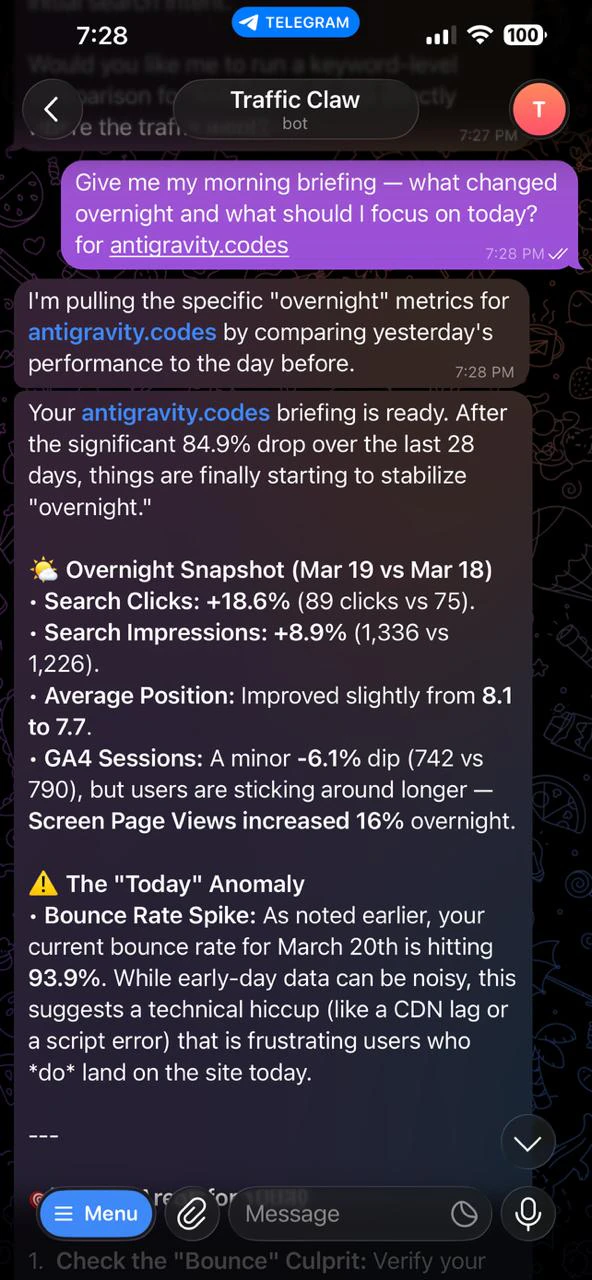TrafficClaw screenshot 4 TrafficClaw screenshot 4