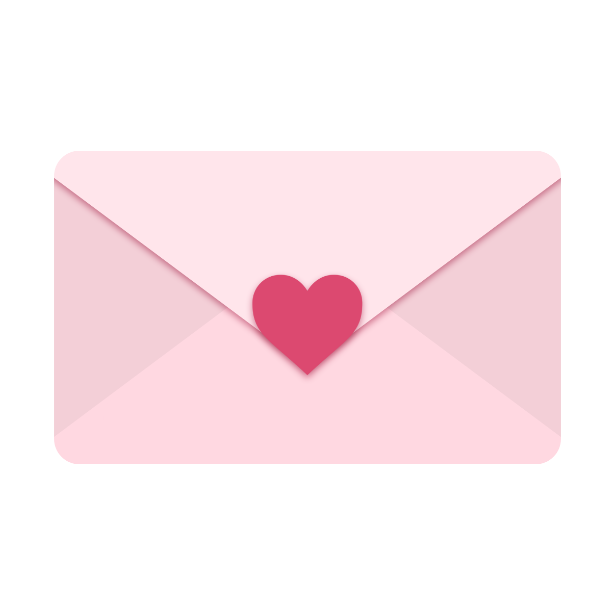 Letters by Heart logo - Product Hunt launch
