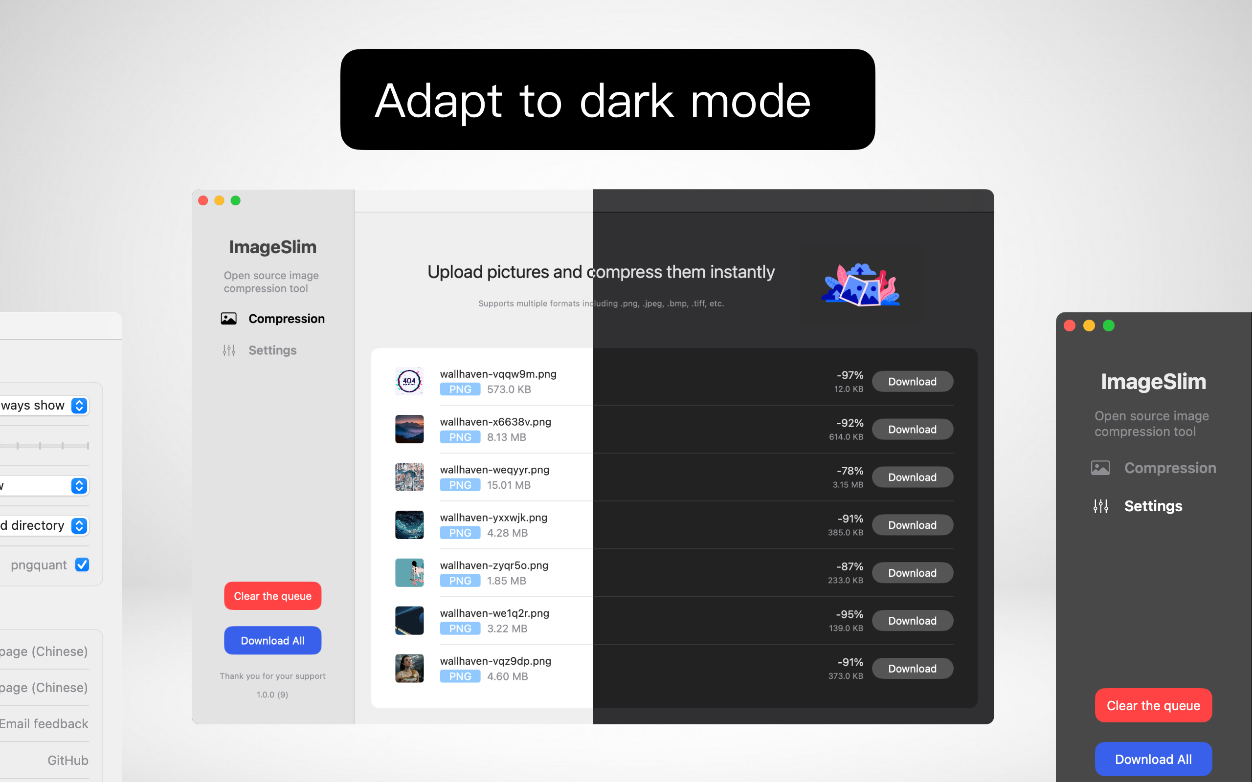 Mídia 9 de Função de conversão de imagem adicionada - Converter fotos com um clique