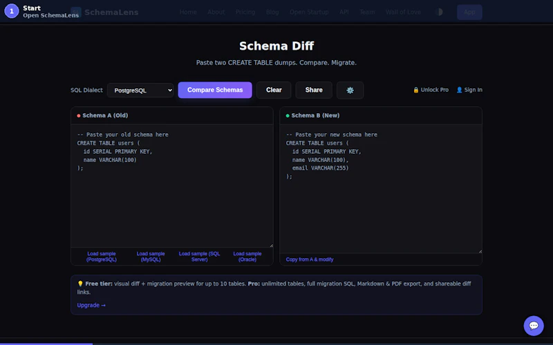 SchemaLens  screenshot 3