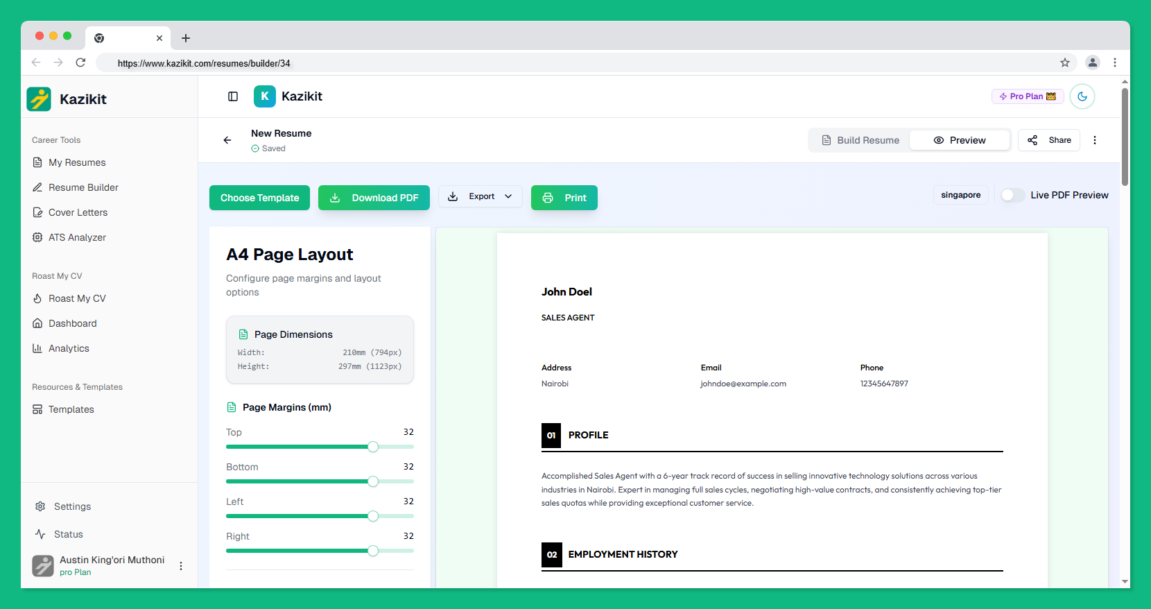KaziKit - Screenshot 3 showing product features and functionality
