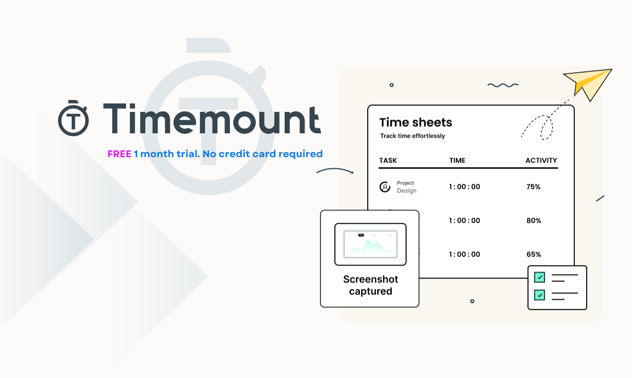 وسائط Timemount - أداة تتبع الوقت ومراقبة الإنتاجية 4