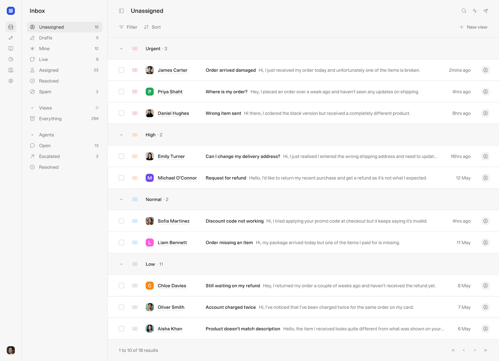 Weav screenshot 2