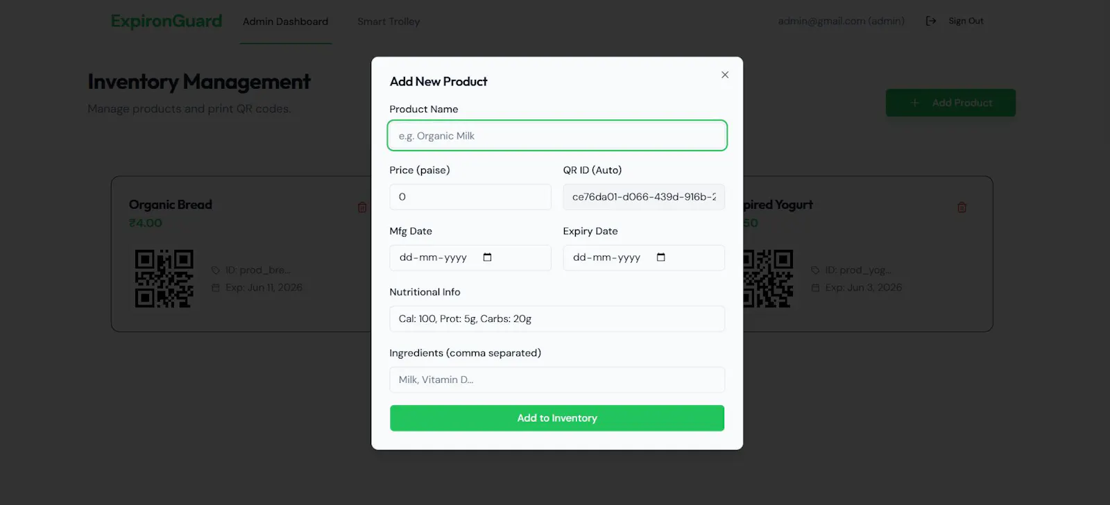 ExpironGuard screenshot 3