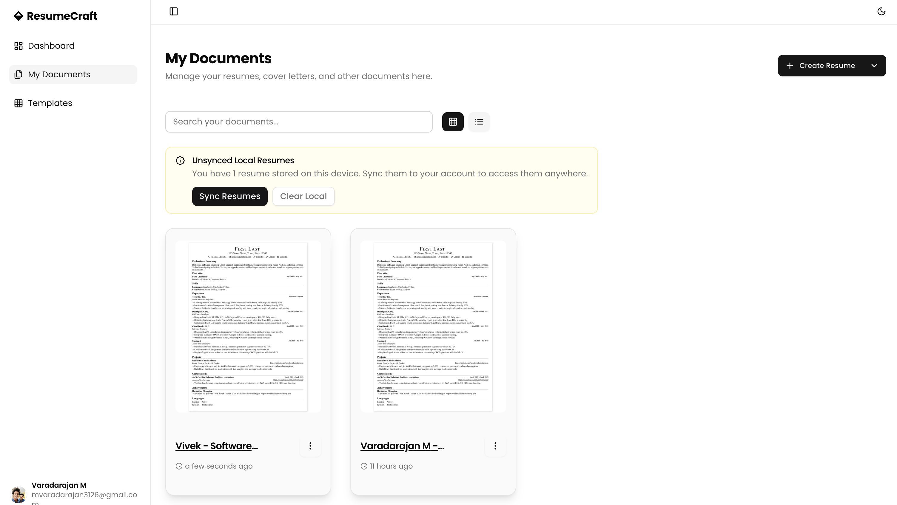 ResumeCraft gallery image