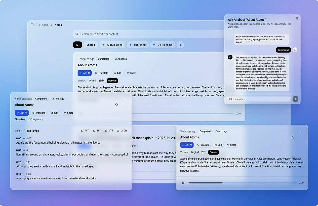 Speechyou - Screenshot 2 showing product features and functionality