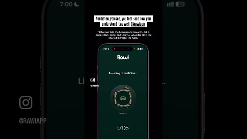 Rawi screenshot 1 (video preview)