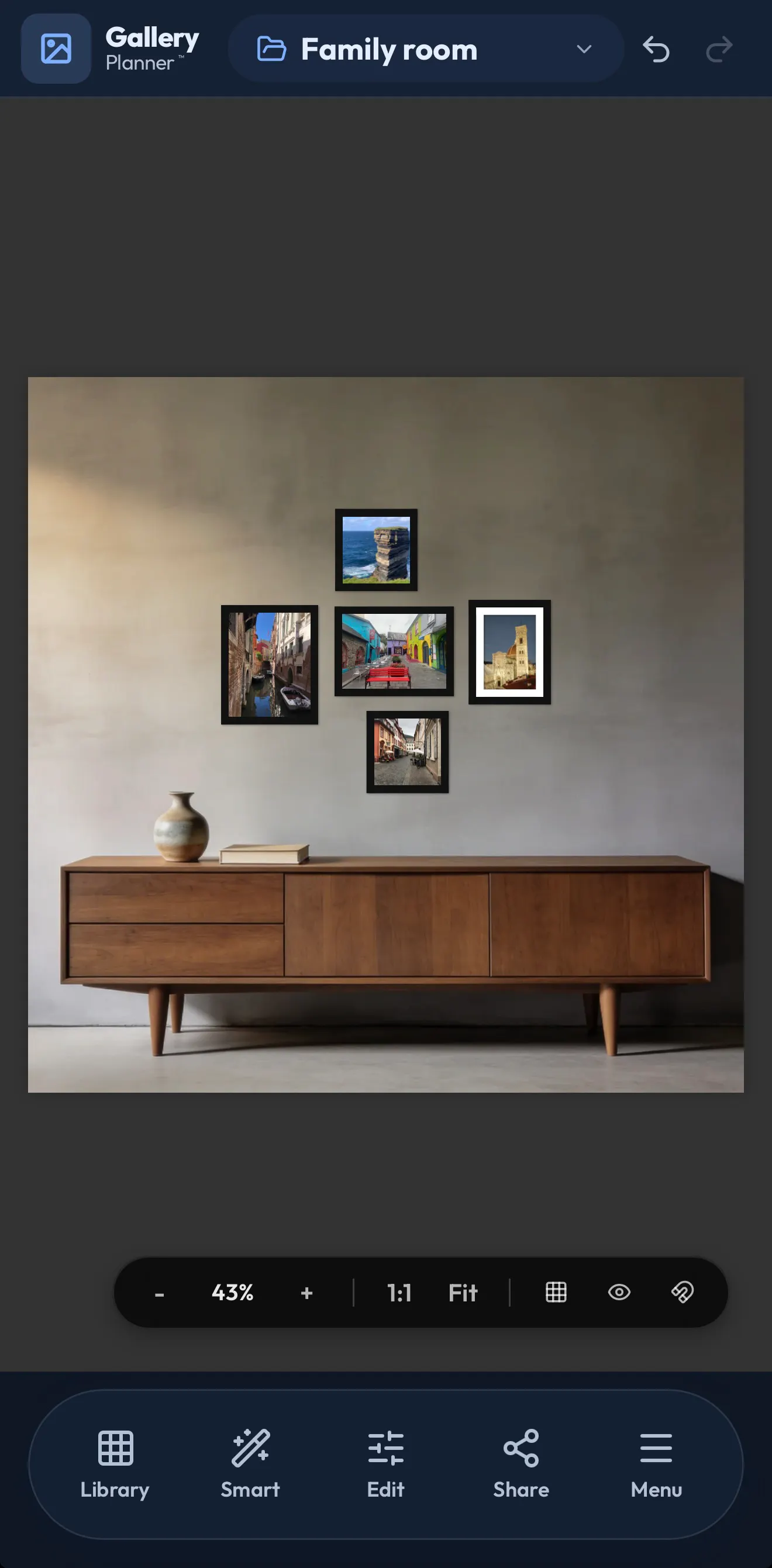 GalleryPlanner — A Gallery Wall Designer gallery image