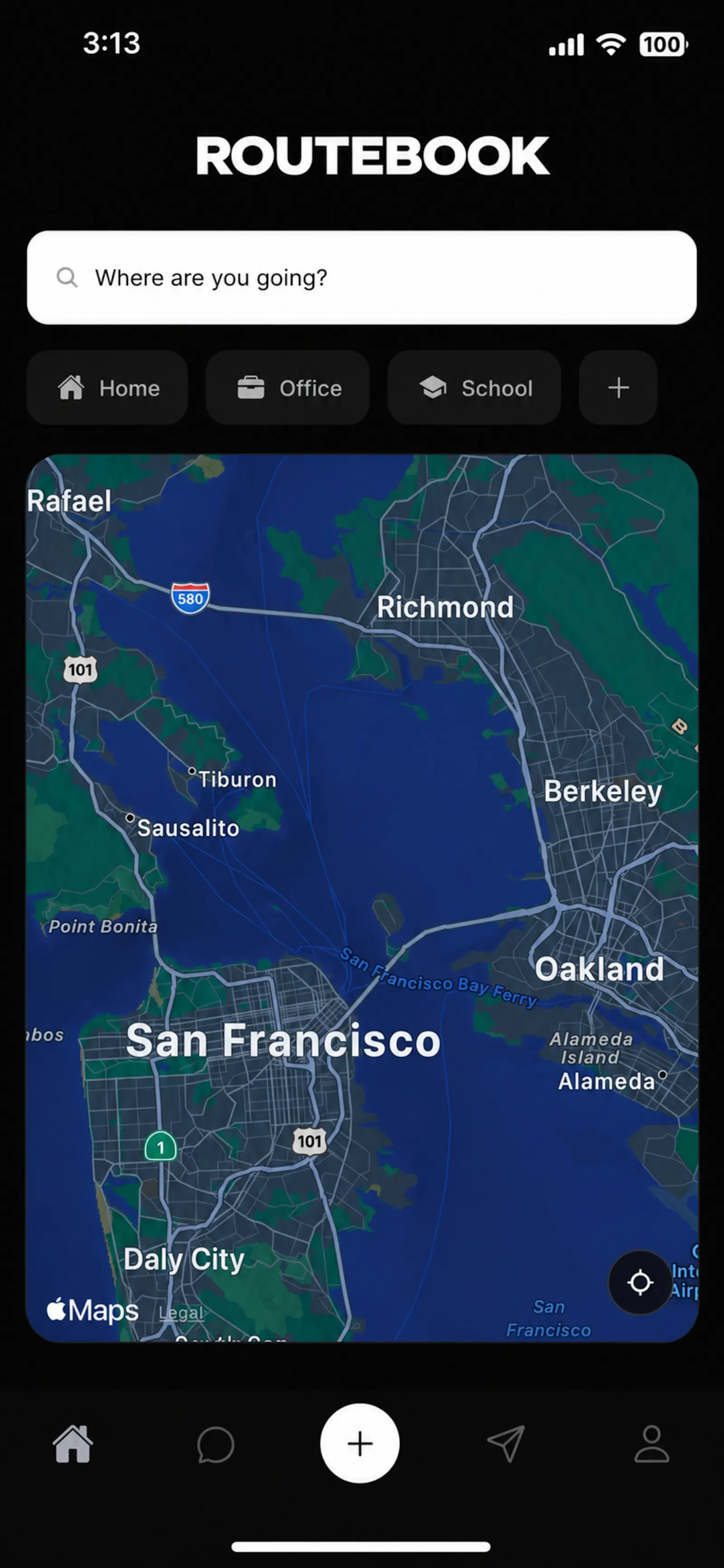 RouteBook screenshot 1