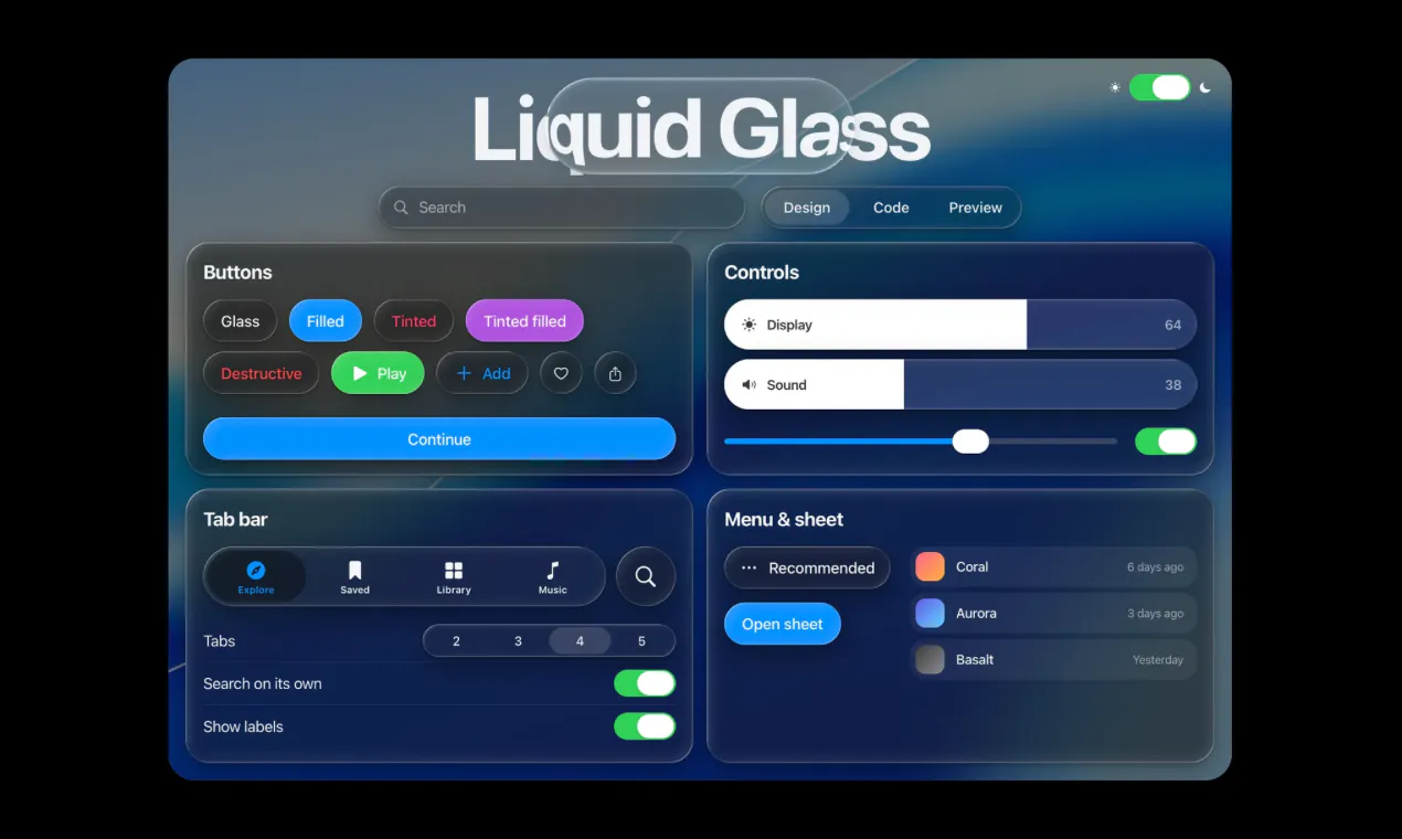 Liquid Glass by The Atom gallery image