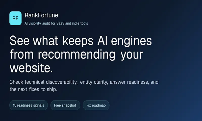 RankFortune screenshot 1