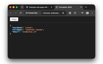 JSON Selection Formatter gallery image