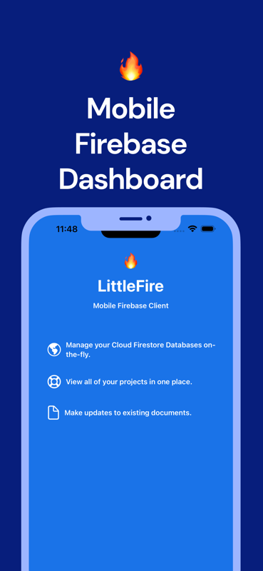 startuptile LittleFire-The first mobile client for Google Firebase