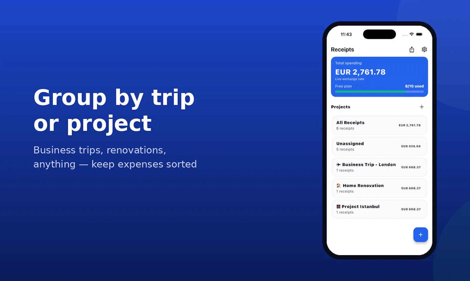 ExpenseSpy screenshot 1