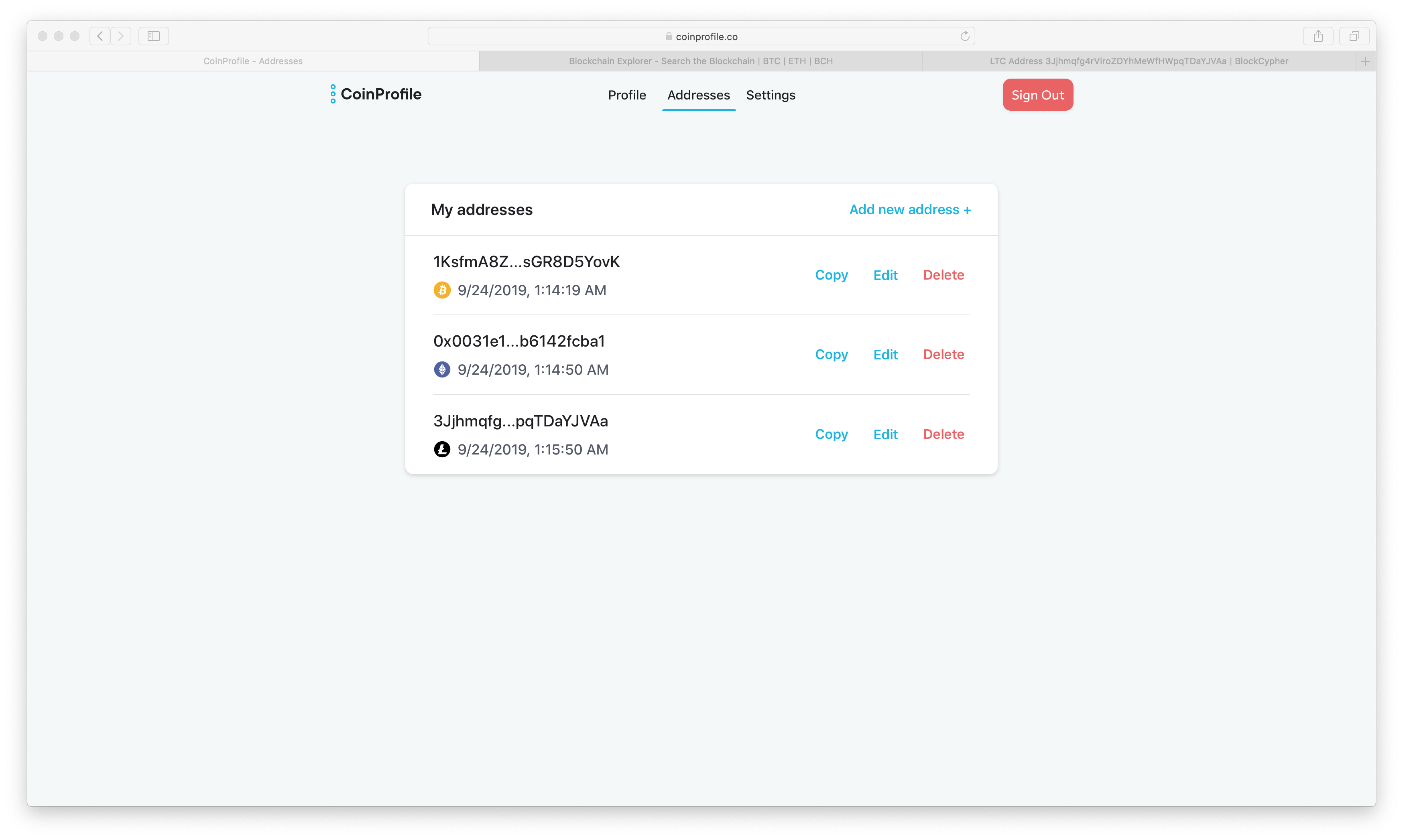 CoinProfile gallery image