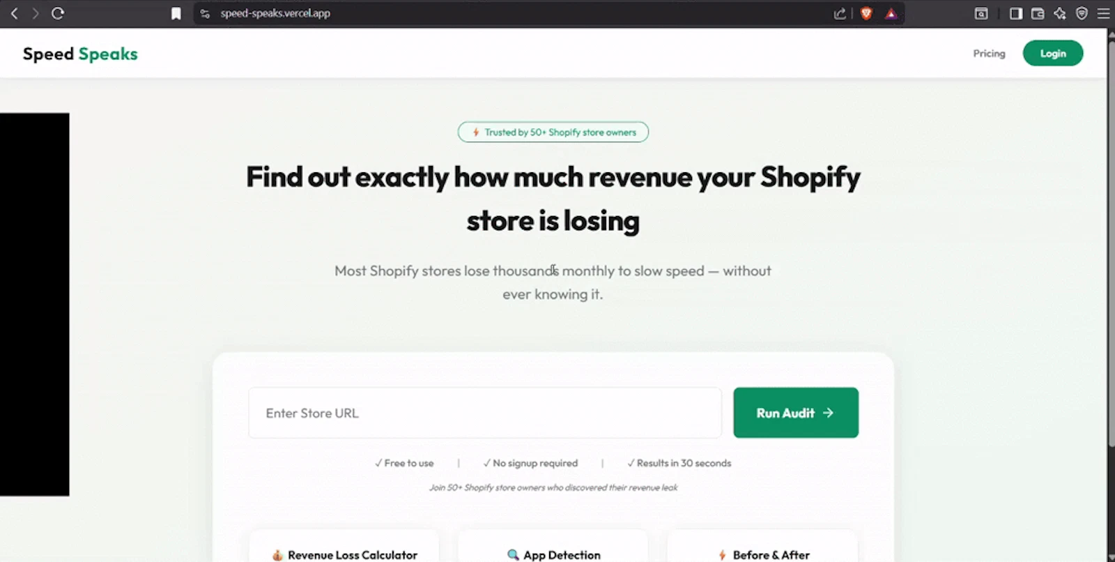 SpeedSpeaks screenshot 1 (video preview)