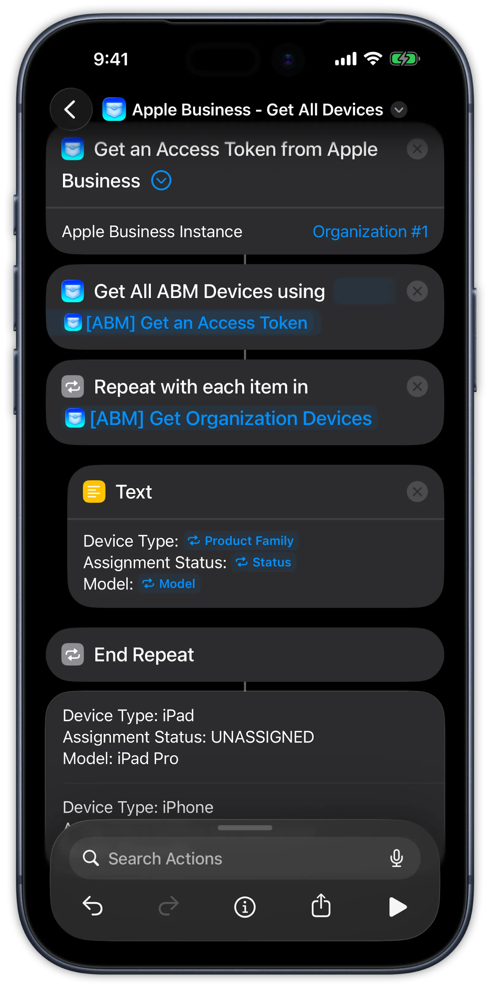 PocketMDM screenshot 5