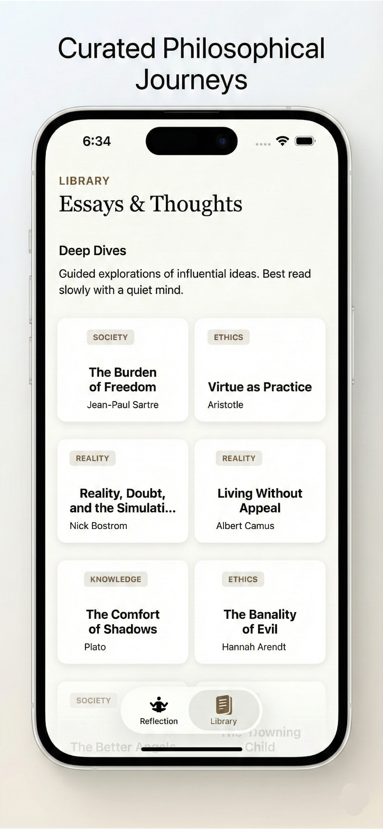 PhilosophMe — a daily philosophy checker gallery image
