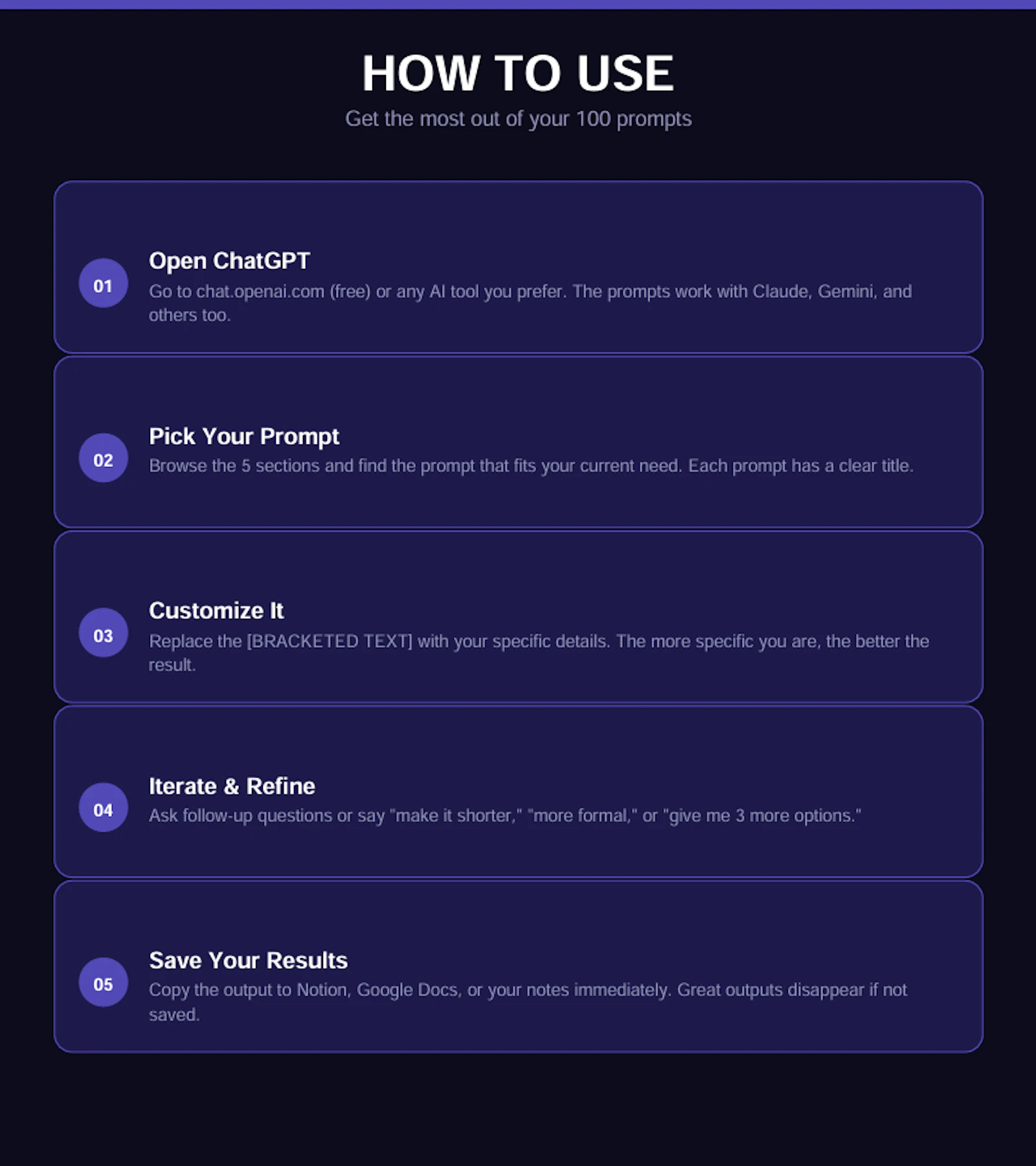 AI Prompt Pack for Students screenshot 4