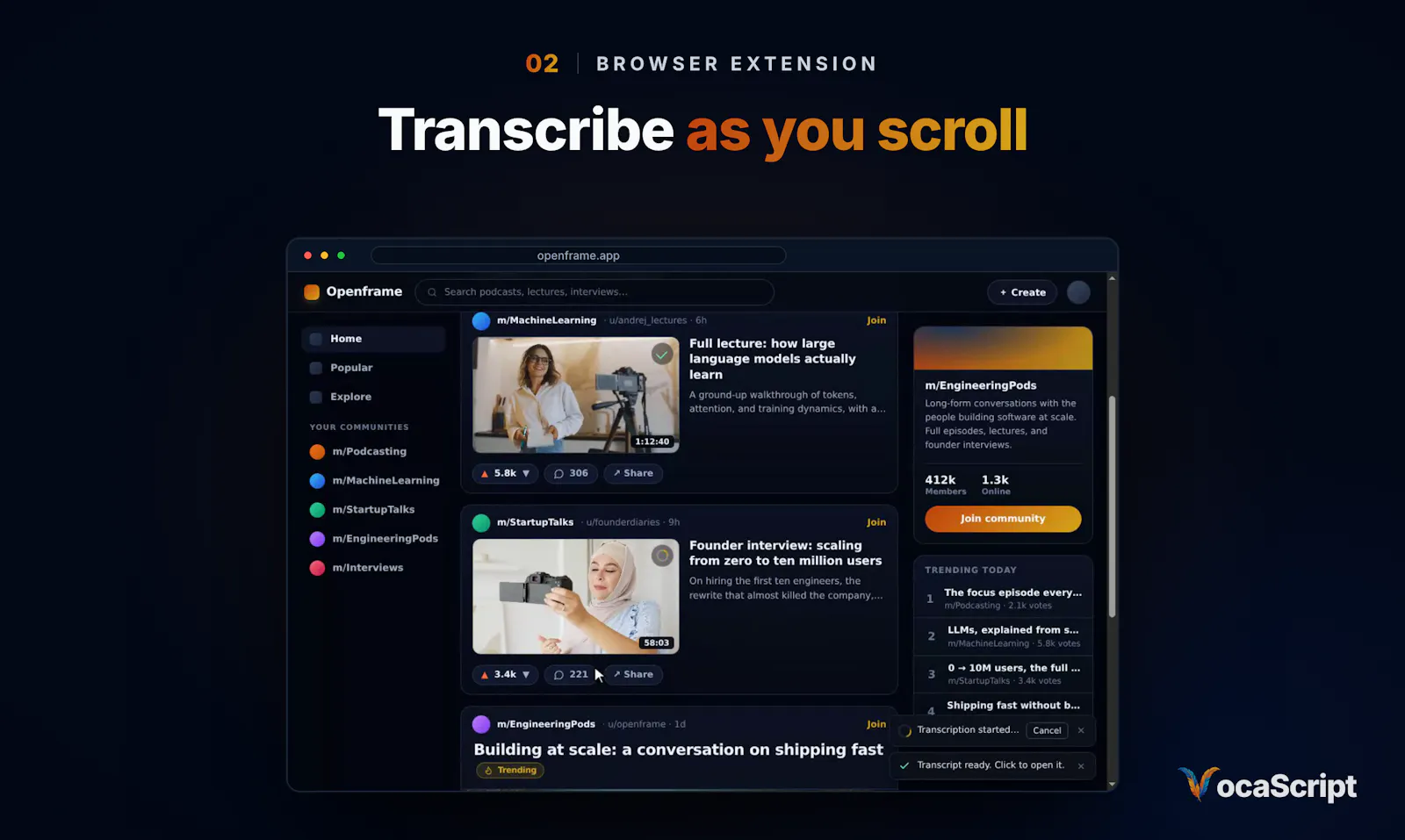 VocaScript screenshot 3