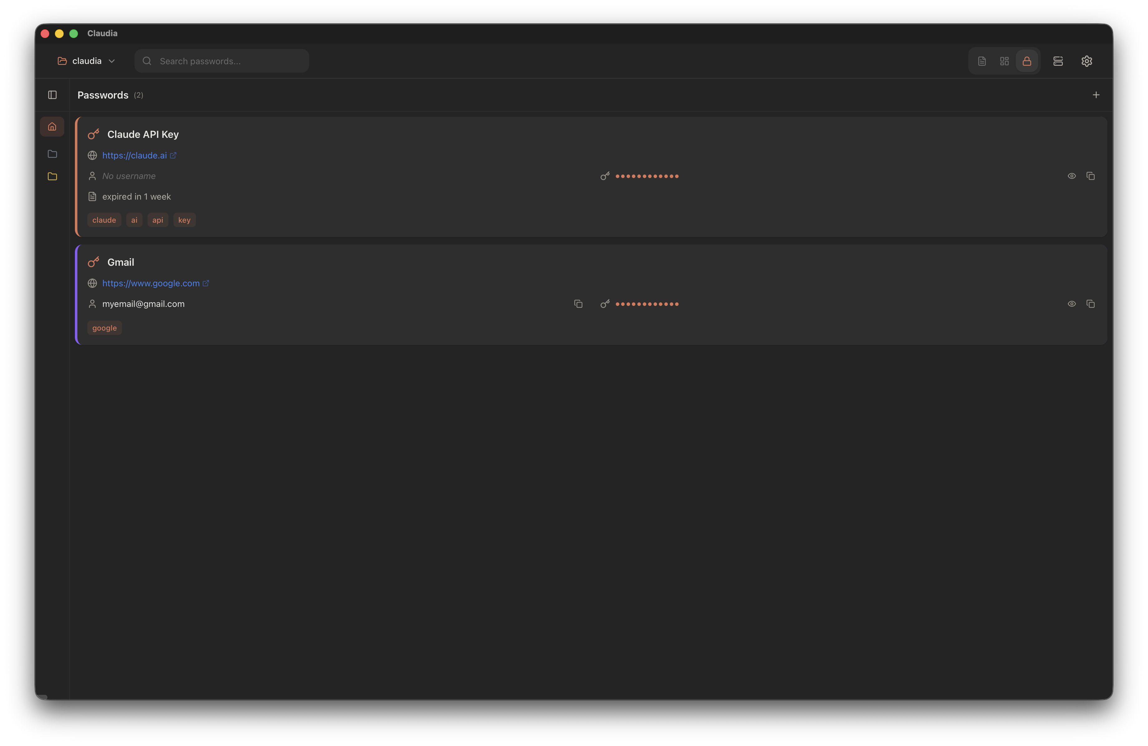 Claudia - Screenshot 4 showing product features and functionality