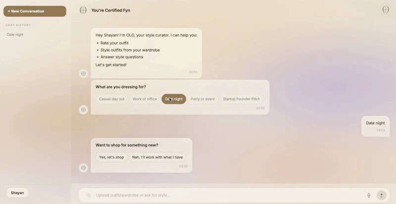 Olo screenshot 1