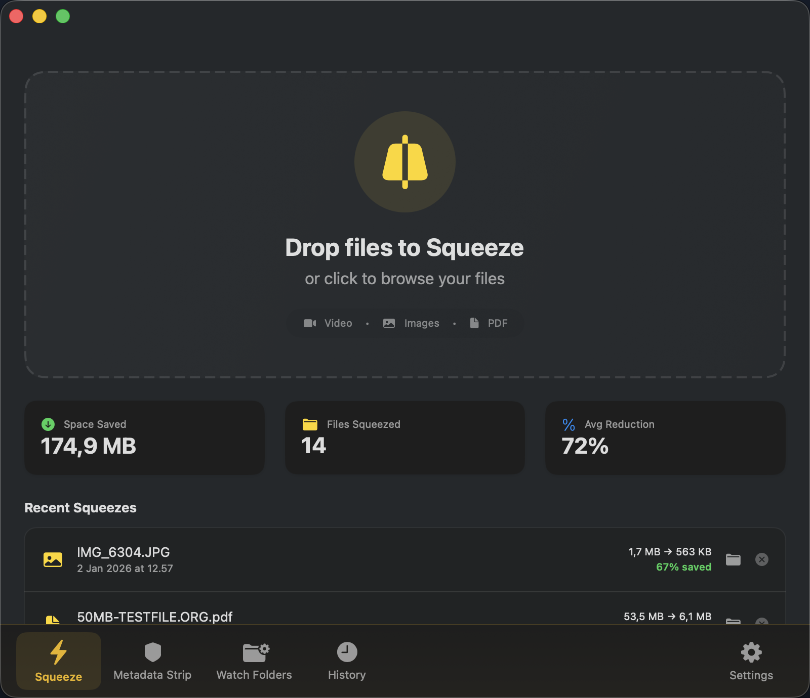 SqueezeSlim gallery image