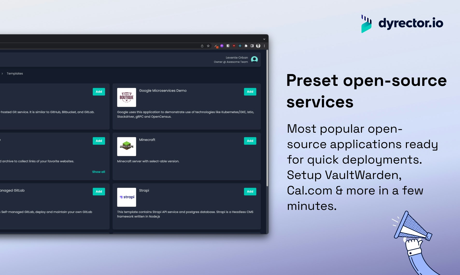 dyrector.io - Una piattaforma di gestione dei container autosuocata media 6