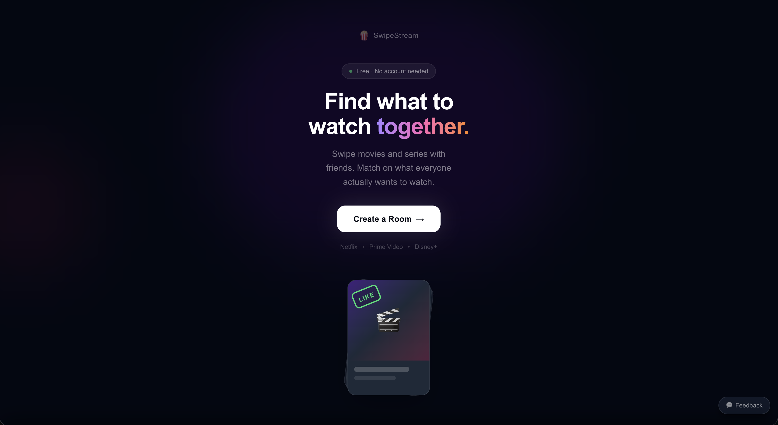 SwipeStream gallery image