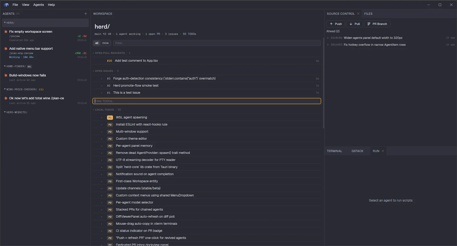 Herd screenshot 3