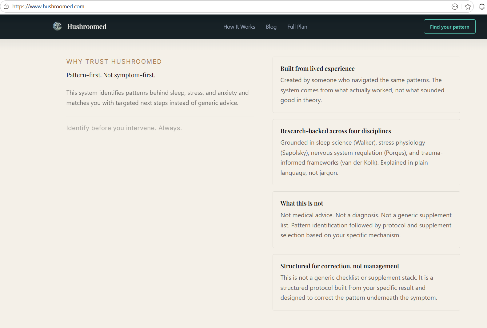 Hushroomed gallery image
