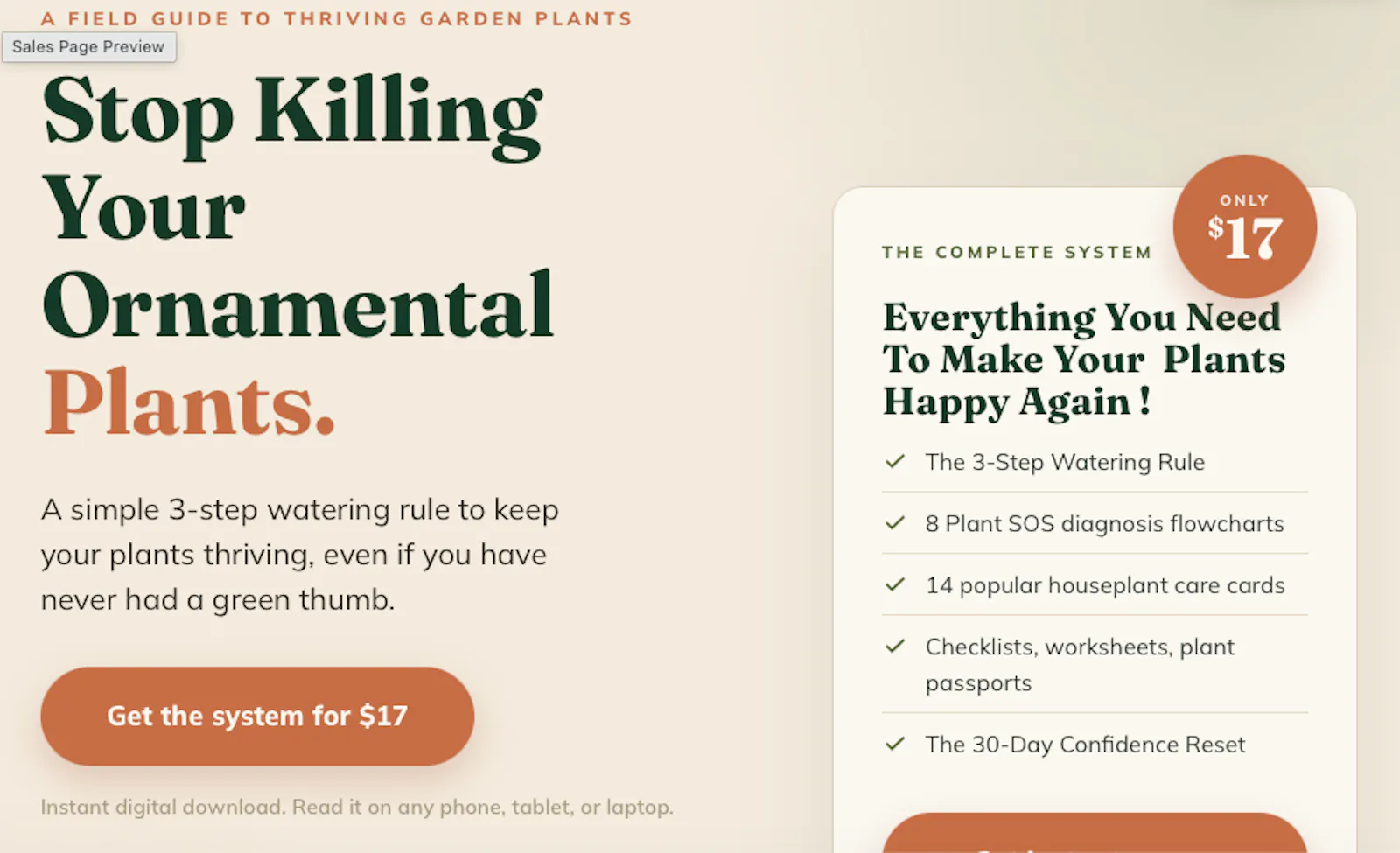 A FIELD GUIDE TO THRIVING GARDEN PLANTS screenshot 2
