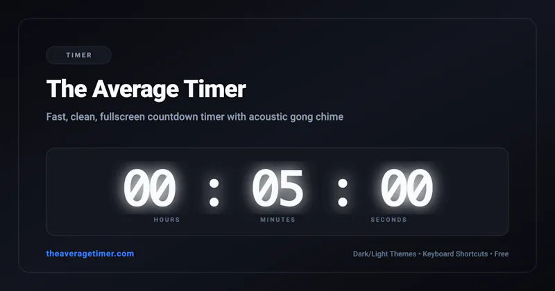 The Average Timer screenshot 1