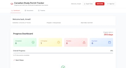 StudyPermitTracker gallery image