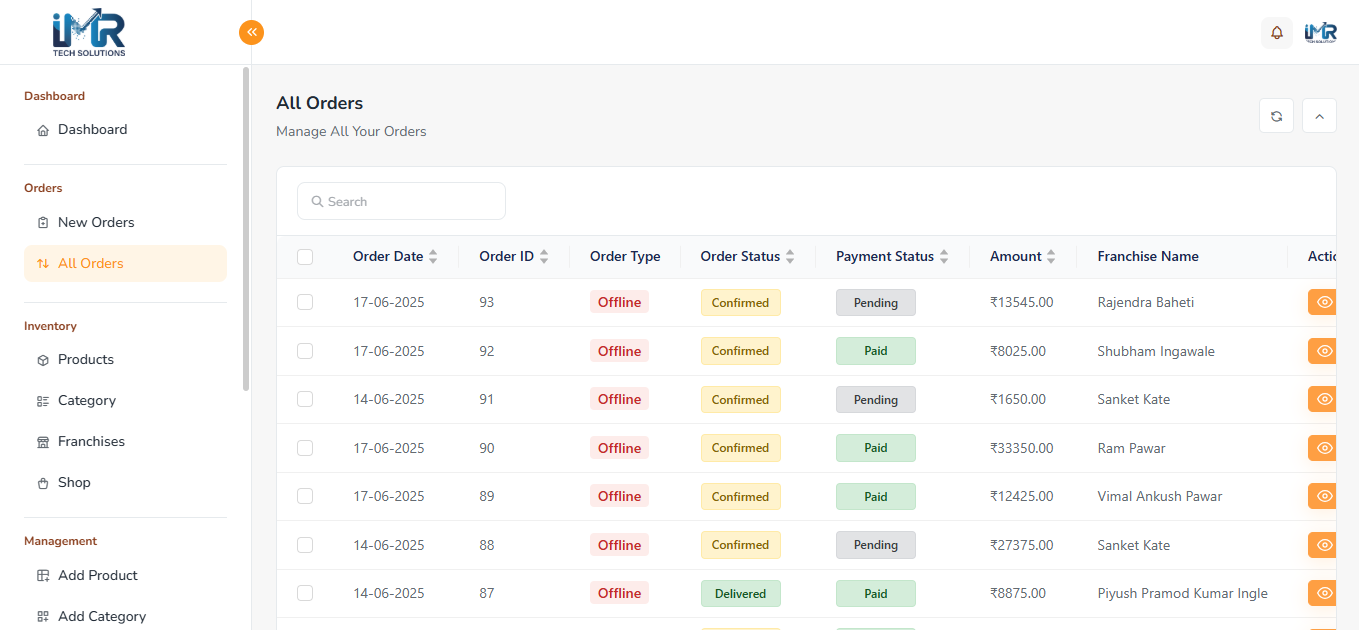 IMR FranchisePro gallery image