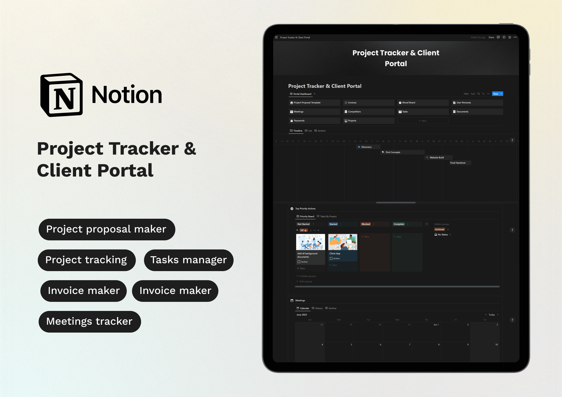 Progetto tracker e portale client media 1