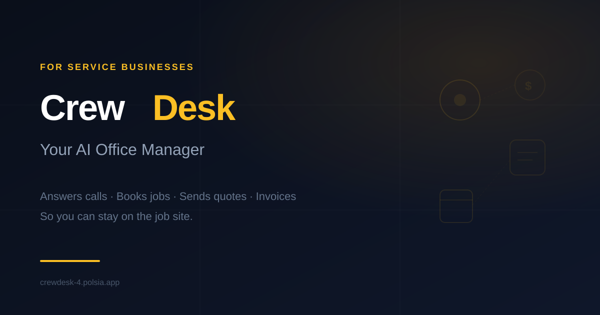 CrewDesk gallery image