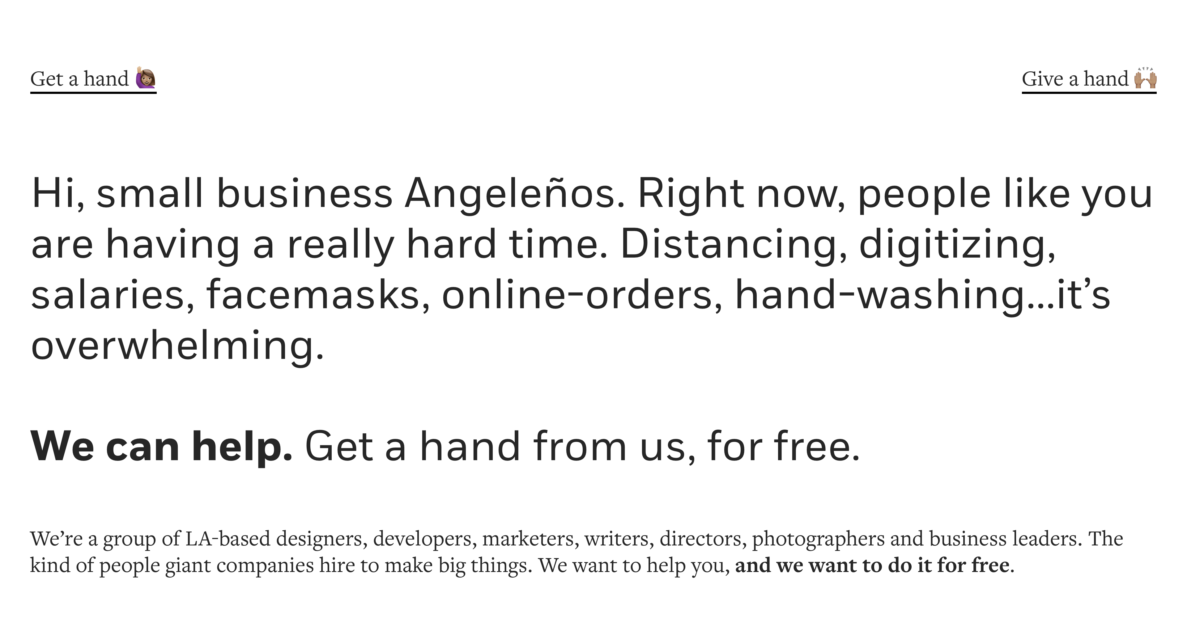 Get a Hand LA gallery image