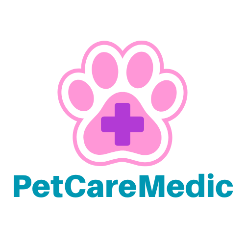 PetCareMedic 1-Minute Pet Symptom Triage - Product Hunt launch logo and brand identity