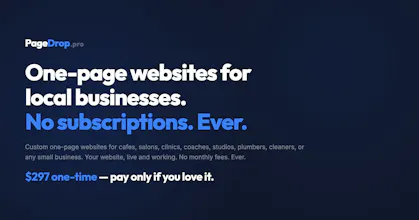 PageDrop.pro gallery image