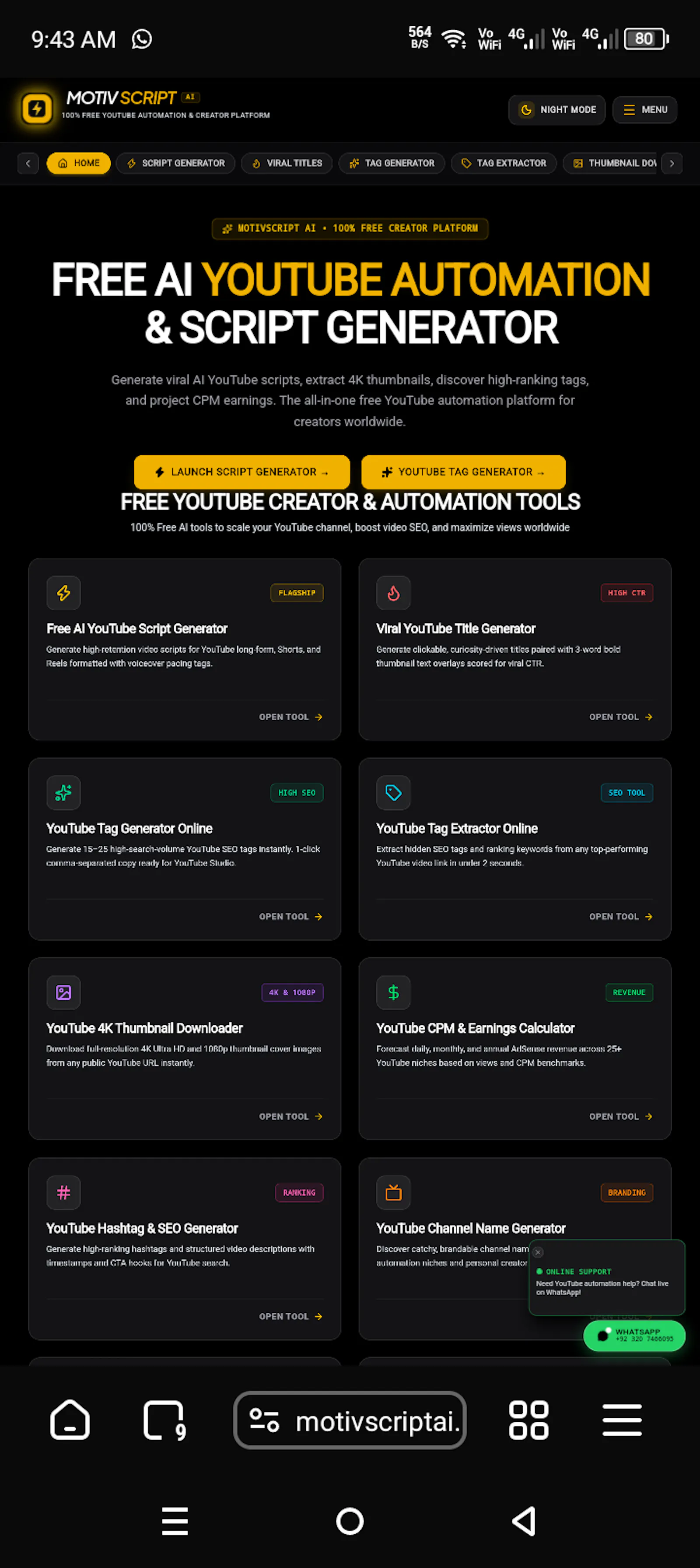 MotivScript AI screenshot 4