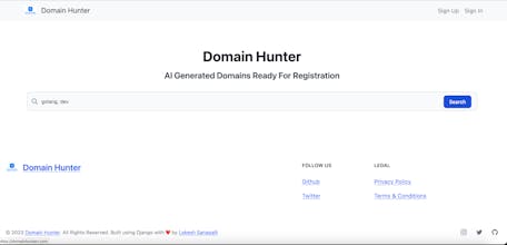 Domain Hunter gallery image