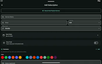 SubTrakr gallery image