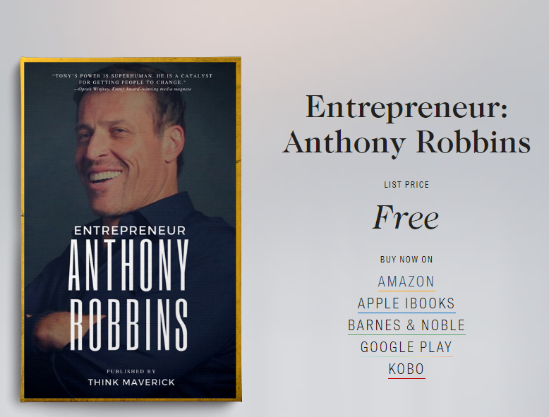Anthony Robbins: The Only 12 Biggest Life-Changing ideas from Tony Robbins That Struggling Entrepreneurs Need! gallery image