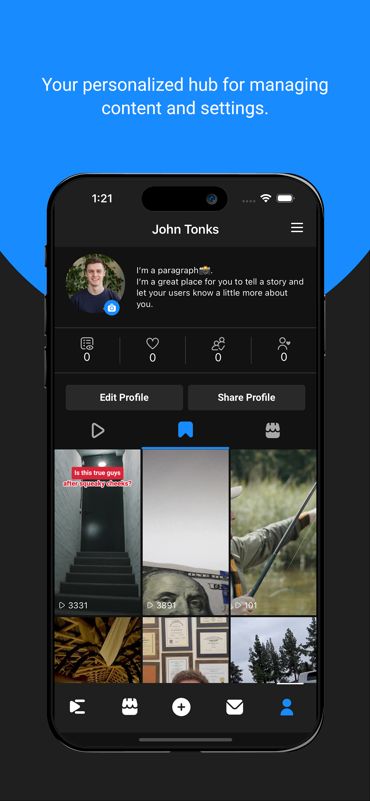 Média Application de tendance - Plateforme de vidéo, de marché et d'événements sociales 6