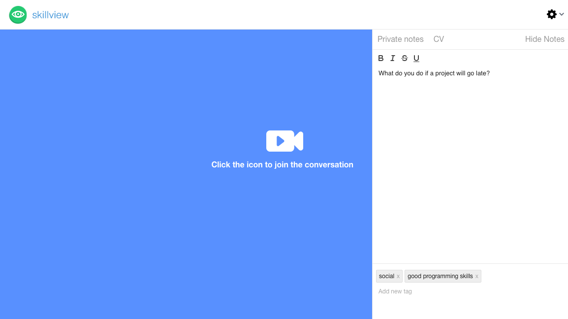 SkillView.io gallery image