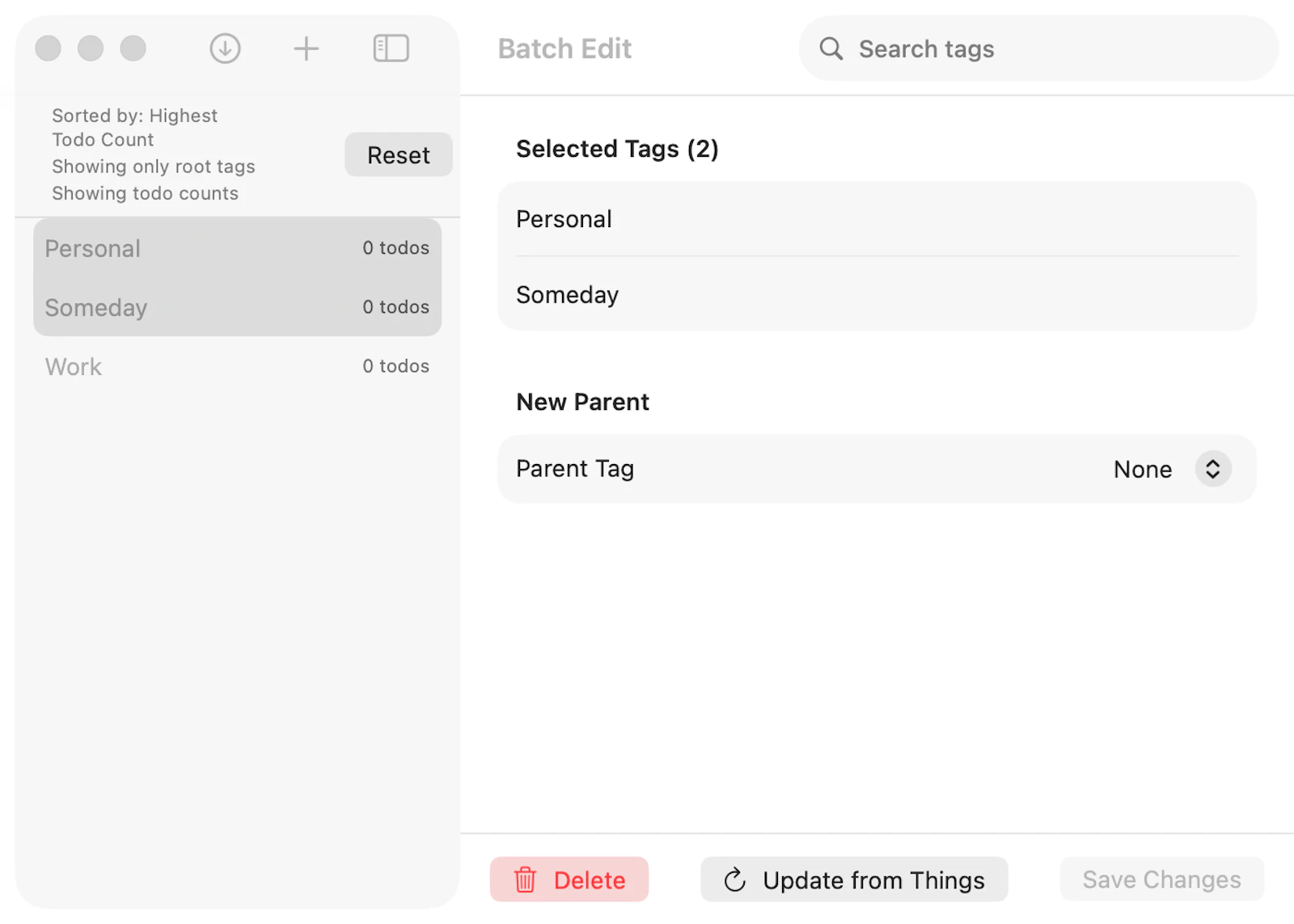 Things Tag Manager screenshot 2