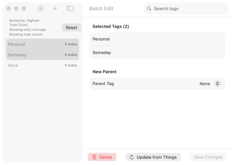 Things Tag Manager screenshot 2