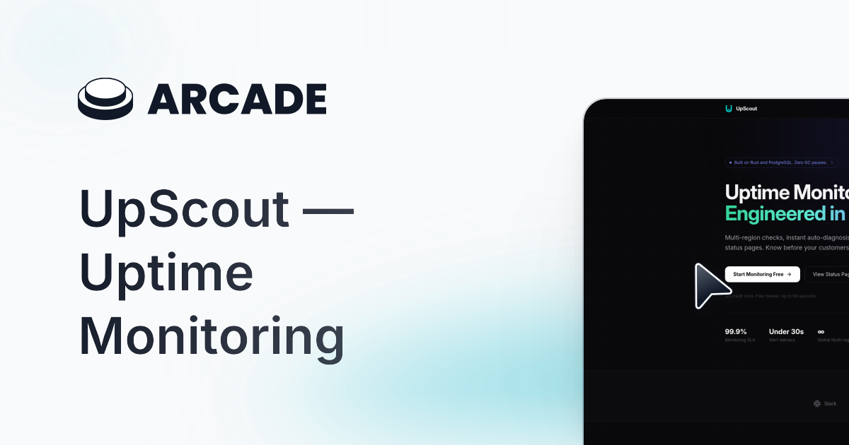 UpScout - Uptime Monitoring gallery image