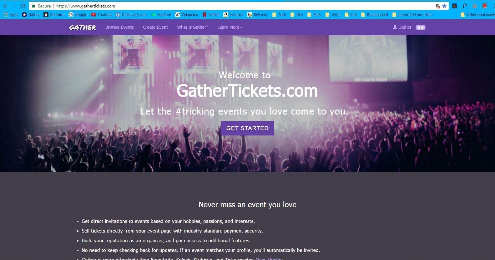 Gather (Gathertickets.com) gallery image